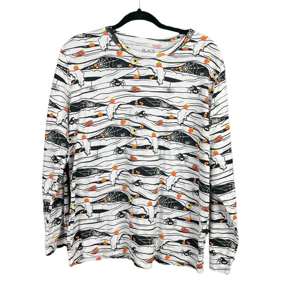 The Children's Place Other - Childrens Place Halloween Pajama Set Women Size Large Mummy Style White
